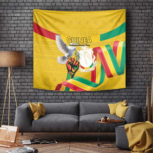 Guinea Tapestry Happy Independence Day - African Pride
