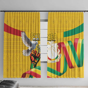 Guinea Window Curtain Happy Independence Day - African Pride