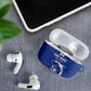 Cape Verde Football AirPods Case Go Champions Blue Sharks