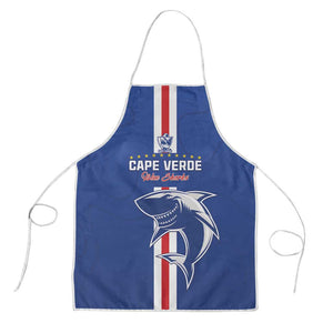 Cape Verde Football Apron Go Champions Blue Sharks