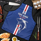 Cape Verde Football Apron Go Champions Blue Sharks