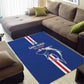 Cape Verde Football Area Rug Go Champions Tubaroes Azuis - African Pride