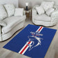 Cape Verde Football Area Rug Go Champions Tubaroes Azuis - African Pride