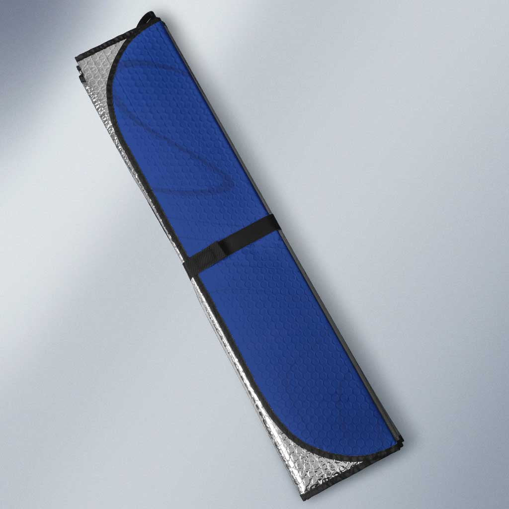 Cape Verde Football Auto Sun Shade Go Champions Blue Sharks