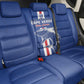 Cape Verde Football Back Car Seat Cover Go Champions Tubaroes Azuis - African Pride