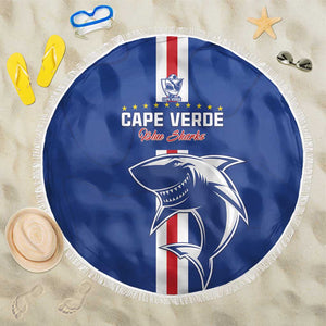 Cape Verde Football Beach Blanket Go Champions Tubaroes Azuis - African Pride