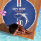 Cape Verde Football Beach Blanket Go Champions Tubaroes Azuis - African Pride