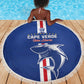 Cape Verde Football Beach Blanket Go Champions Tubaroes Azuis - African Pride