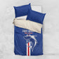 Cape Verde Football Bedding Set Go Champions Tubaroes Azuis - African Pride