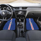 Custom Cape Verde Football Car Mats Go Champions Tubaroes Azuis - African Pride