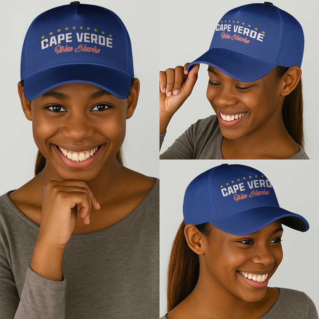 Cape Verde Football Classic Cap Go Champions Tubaroes Azuis - African Pride