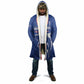Custom Cape Verde Football Cloak Go Champions Blue Sharks