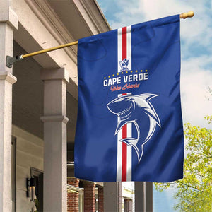 Cape Verde Football Garden Flag Go Champions Tubaroes Azuis - African Pride