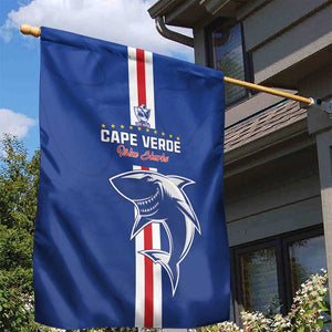 Cape Verde Football Garden Flag Go Champions Tubaroes Azuis - African Pride