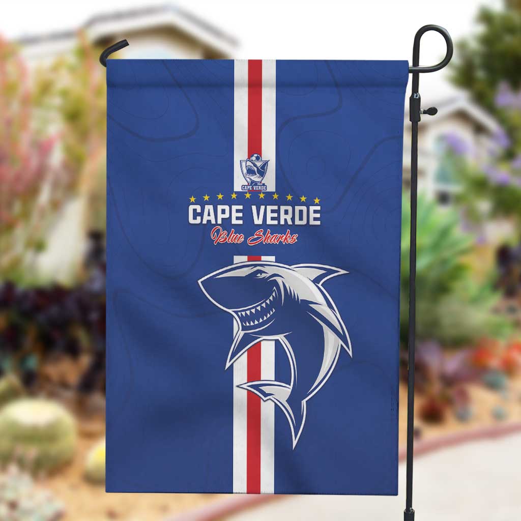 Cape Verde Football Garden Flag Go Champions Tubaroes Azuis - African Pride