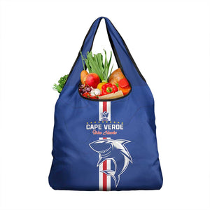 Cape Verde Football Grocery Bag Go Champions Tubaroes Azuis - African Pride