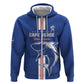 Custom Cape Verde Football Hoodie Go Champions Tubaroes Azuis - African Pride