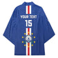 Custom Cape Verde Football Kimono Go Champions Blue Sharks