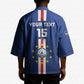 Custom Cape Verde Football Kimono Go Champions Blue Sharks