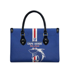 Cape Verde Football Leather Bag Go Champions Blue Sharks