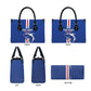 Cape Verde Football Leather Bag Go Champions Blue Sharks