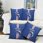 Cape Verde Football Pillow Cover Go Champions Blue Sharks