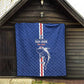 Cape Verde Football Quilt Go Champions Tubaroes Azuis - African Pride
