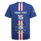 Custom Cape Verde Football Rugby Jersey Go Champions Tubaroes Azuis - African Pride
