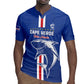 Custom Cape Verde Football Rugby Jersey Go Champions Tubaroes Azuis - African Pride