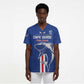 Custom Cape Verde Football Scrub Top Go Champions Tubaroes Azuis - African Pride