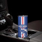 Custom Cape Verde Football Skinny Tumbler Go Champions Tubaroes Azuis - African Pride
