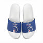 Cape Verde Football Slide Sandals Go Champions Blue Sharks