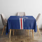 Cape Verde Football Tablecloth Go Champions Tubaroes Azuis - African Pride