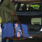 Cape Verde Football Travel Bag Go Champions Blue Sharks