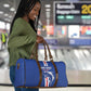 Cape Verde Football Travel Bag Go Champions Blue Sharks