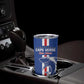 Custom Cape Verde Football Tumbler Cup Go Champions Tubaroes Azuis - African Pride