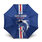 Cape Verde Football Umbrella Go Champions Blue Sharks