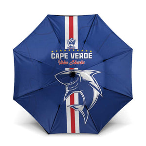 Cape Verde Football Umbrella Go Champions Blue Sharks