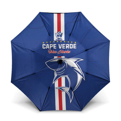 Cape Verde Football Umbrella Go Champions Blue Sharks