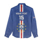 Custom Cape Verde Football Women Casual Shirt Go Champions Tubaroes Azuis - African Pride