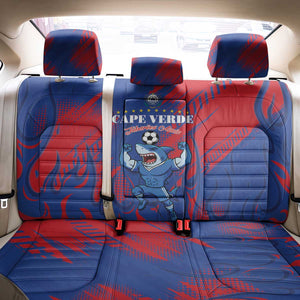 Cape Verde Football Back Car Seat Cover Blue Sharks - Pride of the Islands - African Pride
