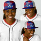 Cape Verde Football Baseball Net Cap Blue Sharks - Pride of the Islands - African Pride