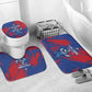 Cape Verde Football Bathroom Set One Team One Victory