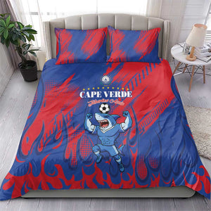 Cape Verde Football Bedding Set Blue Sharks - Pride of the Islands - African Pride