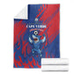 Cape Verde Football Blanket Blue Sharks - Pride of the Islands - African Pride