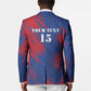 Custom Cape Verde Football Blazer One Team One Victory