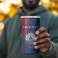 Custom Cape Verde Football 4 in 1 Can Cooler Tumbler Blue Sharks - Pride of the Islands - African Pride