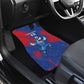 Custom Cape Verde Football Car Mats Blue Sharks - Pride of the Islands - African Pride
