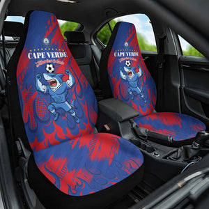 Cape Verde Football Car Seat Cover Blue Sharks - Pride of the Islands - African Pride