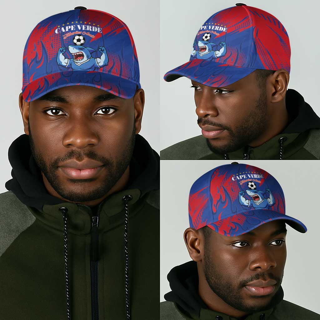 Cape Verde Football Classic Cap Blue Sharks - Pride of the Islands - African Pride